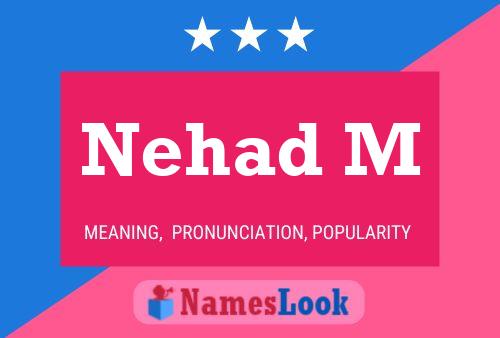 Nehad M Name Poster