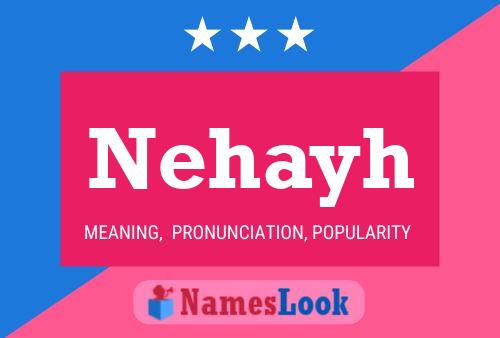 Nehayh Name Poster