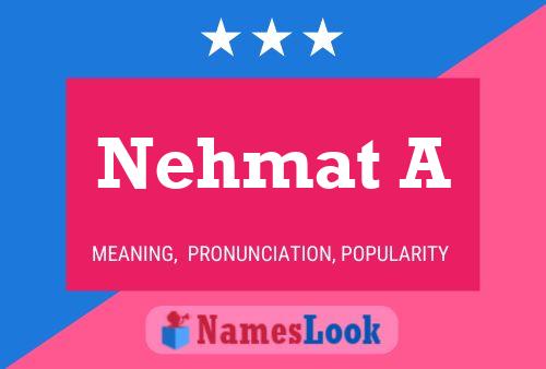 Nehmat A Name Poster