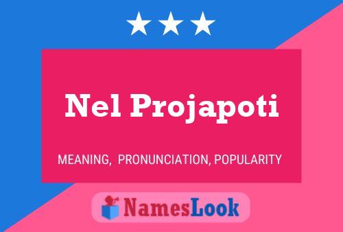 Nel Projapoti Name Poster