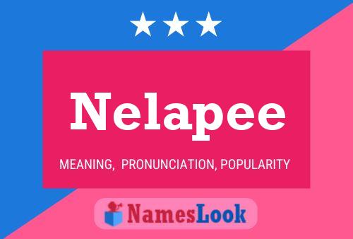 Nelapee Name Poster