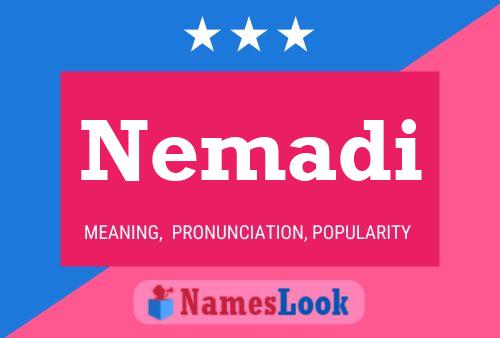 Nemadi Name Poster