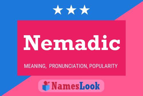 Nemadic Name Poster