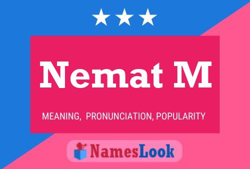 Nemat M Name Poster