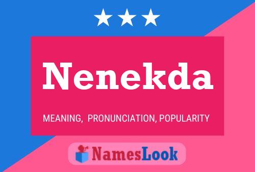 Nenekda Name Poster