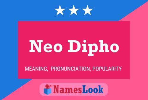 Neo Dipho Name Poster