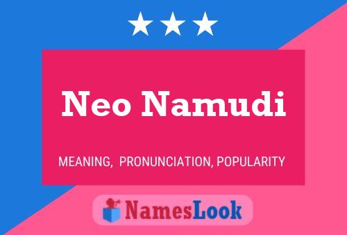 Neo Namudi Name Poster