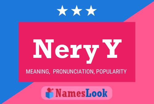 Nery Y Name Poster