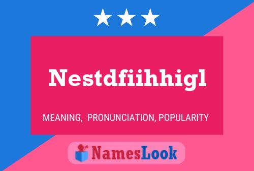 Nestdfiihhigl Name Poster