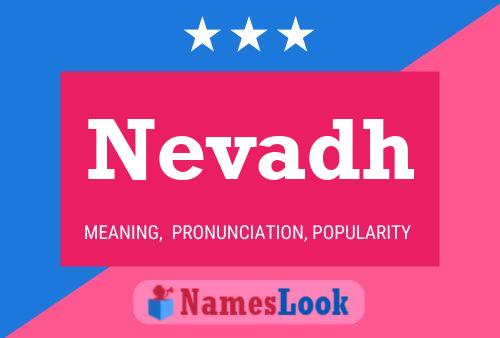 Nevadh Name Poster