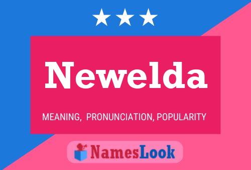 Newelda Name Poster