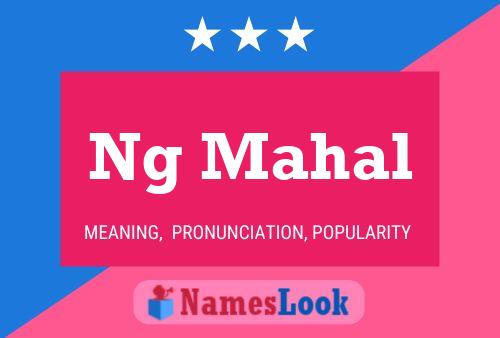 Ng Mahal Name Poster