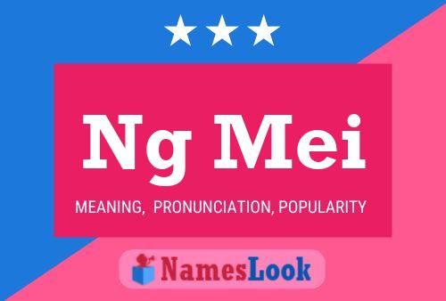 Ng Mei Name Poster