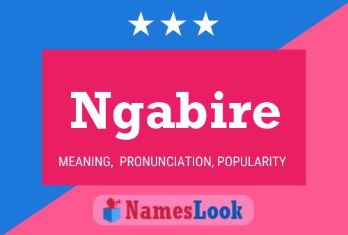 Ngabire Name Poster