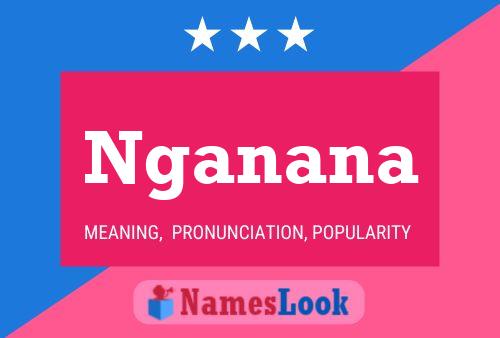 Nganana Name Poster