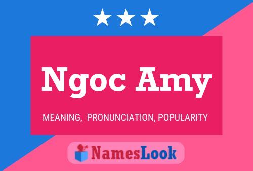 Ngoc Amy Name Poster