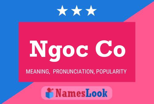 Ngoc Co Name Poster