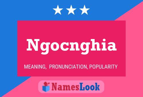 Ngocnghia Name Poster