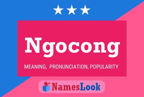 Ngocong Name Poster