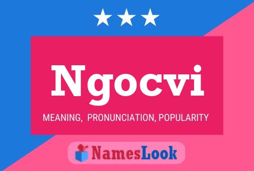 Ngocvi Name Poster