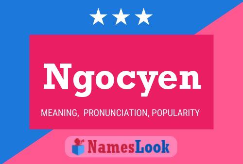 Ngocyen Name Poster