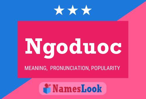 Ngoduoc Name Poster