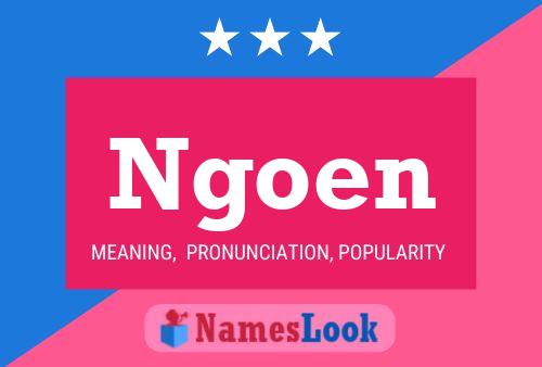 Ngoen Name Poster