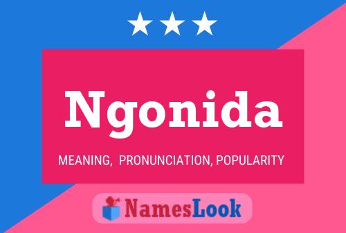 Ngonida Name Poster