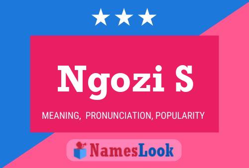 Ngozi S Name Poster