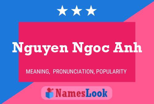 Nguyen Ngoc Anh Name Poster