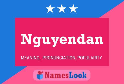 Nguyendan Name Poster