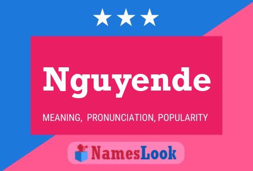 Nguyende Name Poster