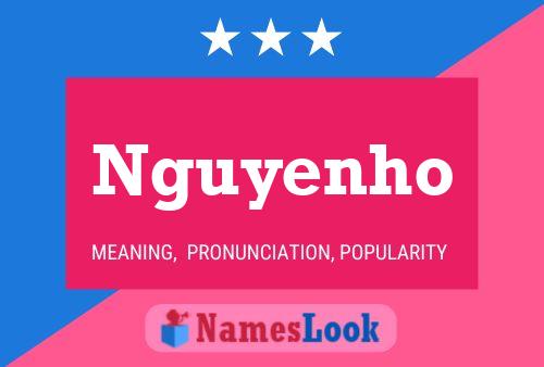 Nguyenho Name Poster