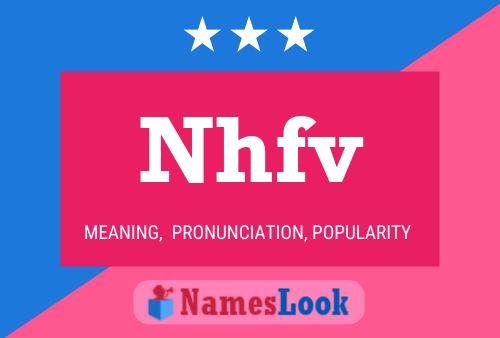 Nhfv Name Poster