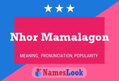 Nhor Mamalagon Name Poster