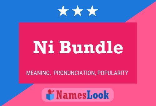 Ni Bundle Name Poster