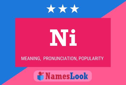 Ni Name Poster