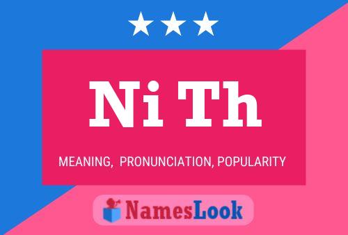 Ni Th Name Poster