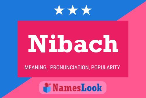 Nibach Name Poster