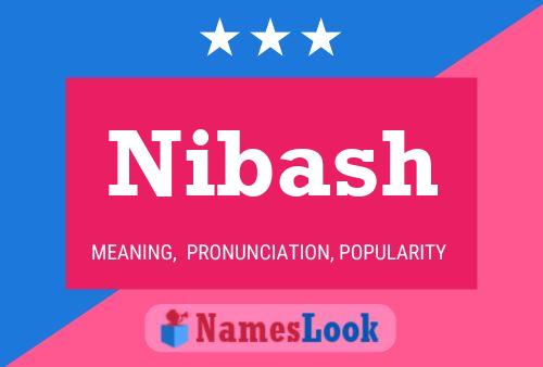 Nibash Name Poster