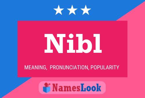 Nibl Name Poster