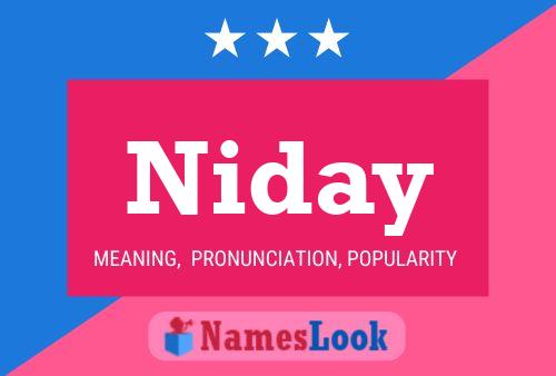 Niday Name Poster