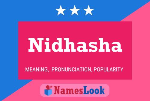 Nidhasha Name Poster