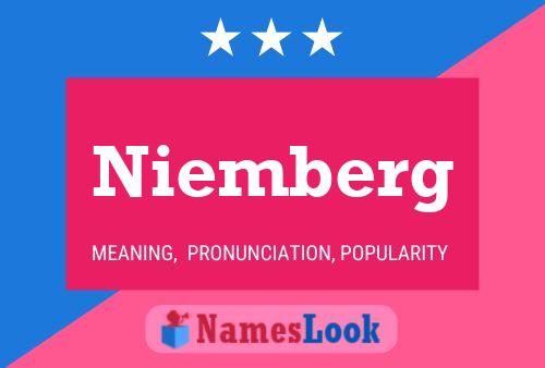 Niemberg Name Poster