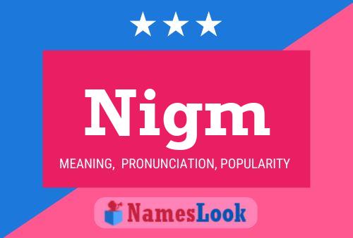 Nigm Name Poster