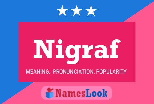 Nigraf Name Poster