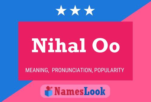 Nihal Oo Name Poster