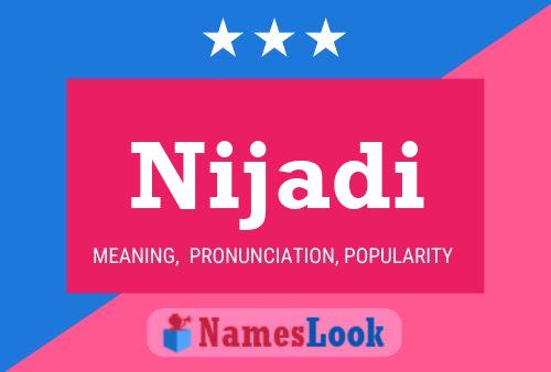 Nijadi Name Poster