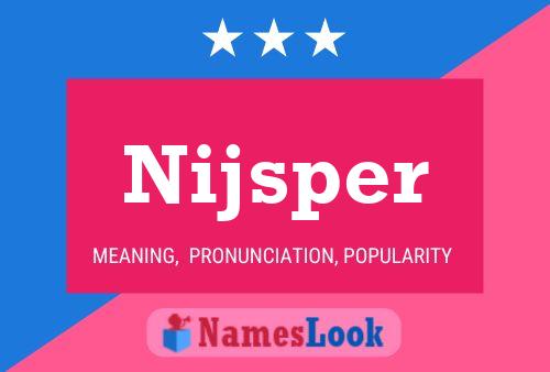 Nijsper Name Poster