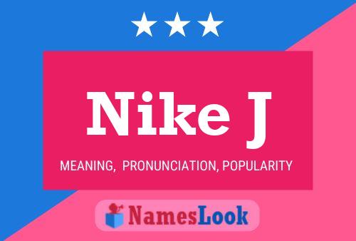 Nike J Name Poster